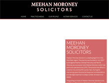 Tablet Screenshot of meehanmoroney.com
